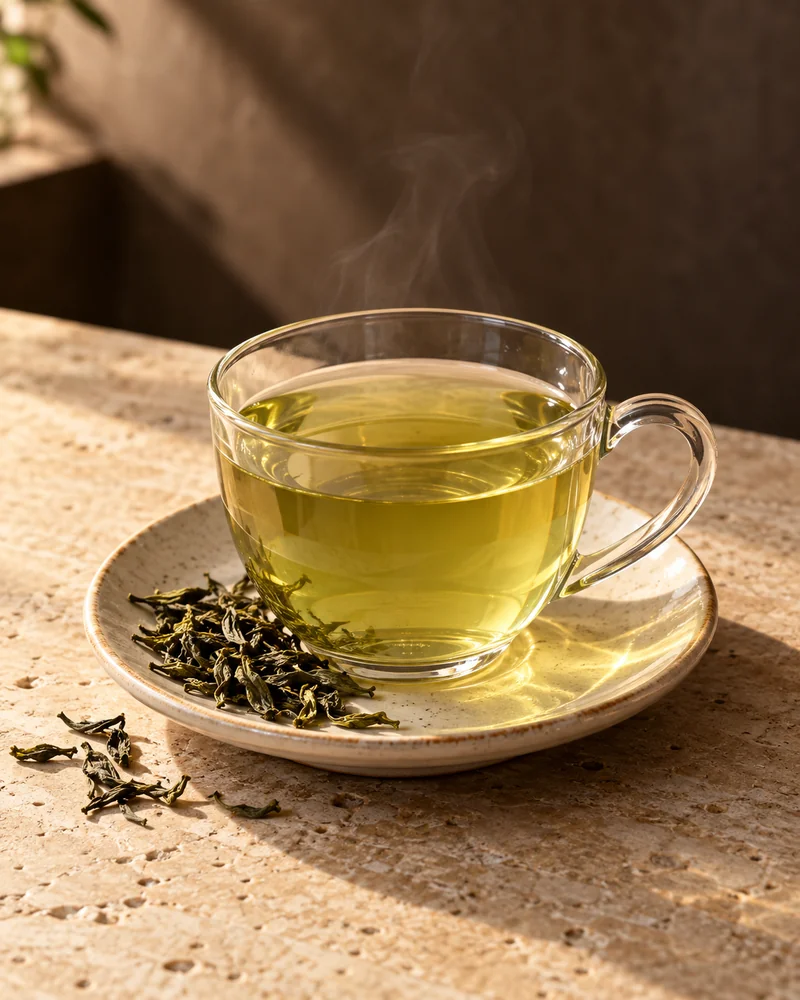 شاي أخضر